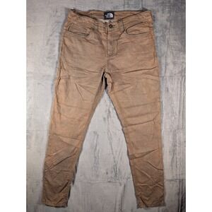 The North Face Women's Size 6 Regular Brown Cotton Canvas Utility Hiking Pants